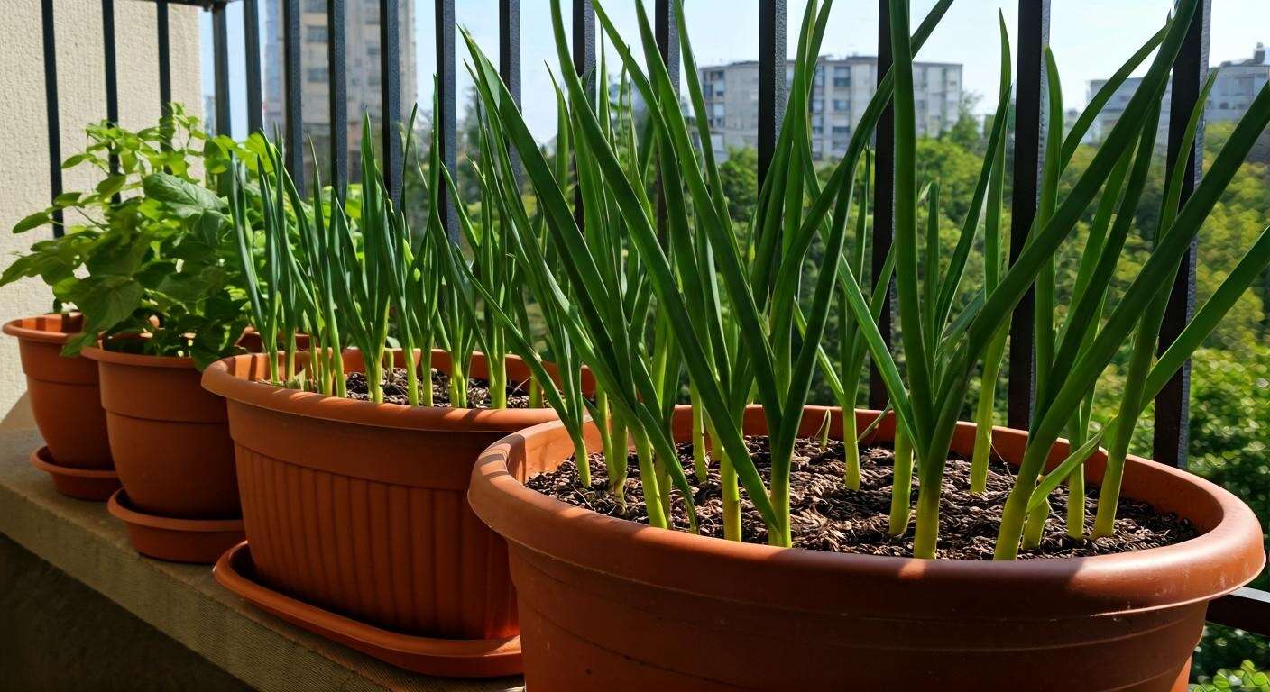 Comment cultiver de l'ail en pot sur son balcon ?