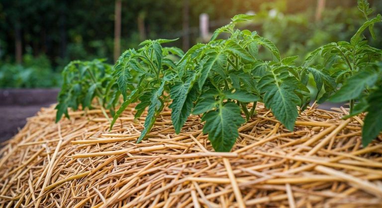 Comment bien pailler ses pieds de tomates pour limiter l'arrosage ?