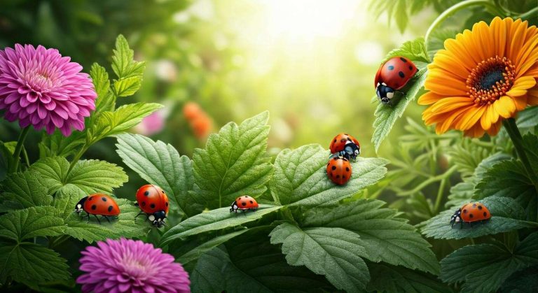 Comment attirer les coccinelles dans son jardin pour lutter contre les pucerons ?