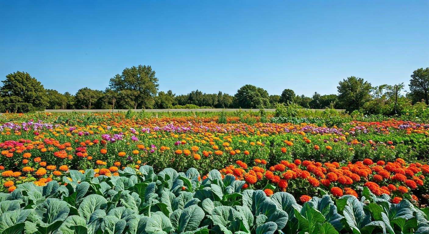 Comment associer les fleurs et les légumes au potager ?
