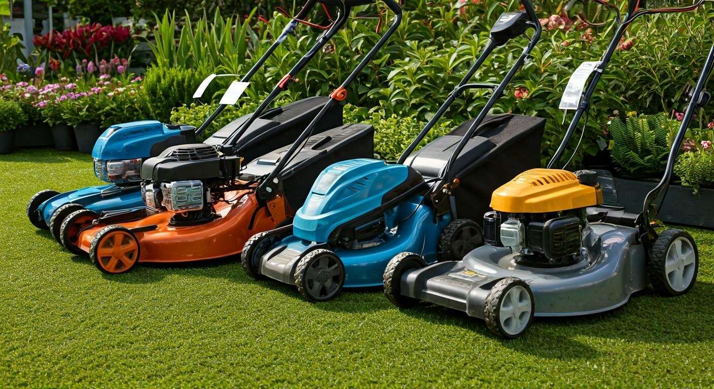 Comment choisir une tondeuse à gazon pour un petit terrain ?