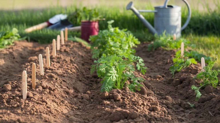 Comment réussir ses semis de carottes pour qu&rsquo;elles soient bien droites ?