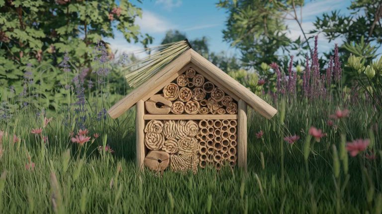 Comment fabriquer un hôtel à insectes utile pour la biodiversité ?