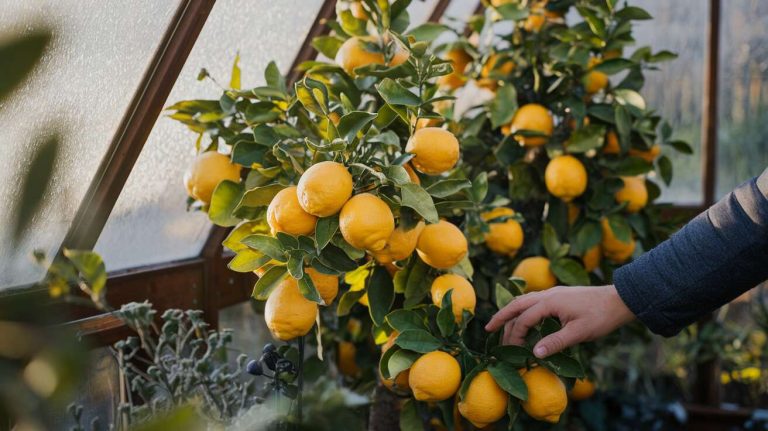Mon citronnier continue de produire des fruits tout l&rsquo;hiver grâce à ce simple geste que j&rsquo;effectue en octobre