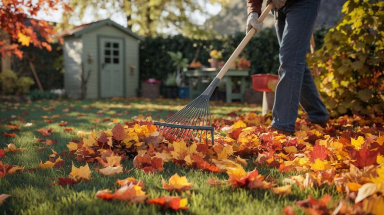 L&rsquo;erreur que 9 jardiniers sur 10 font avec leurs tontes d&rsquo;automne et qui attire les maladies sur la pelouse