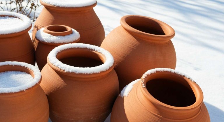Le secret pour que les pots en terre cuite ne se fissurent plus jamais avec le gel de l'hiver est tout bête