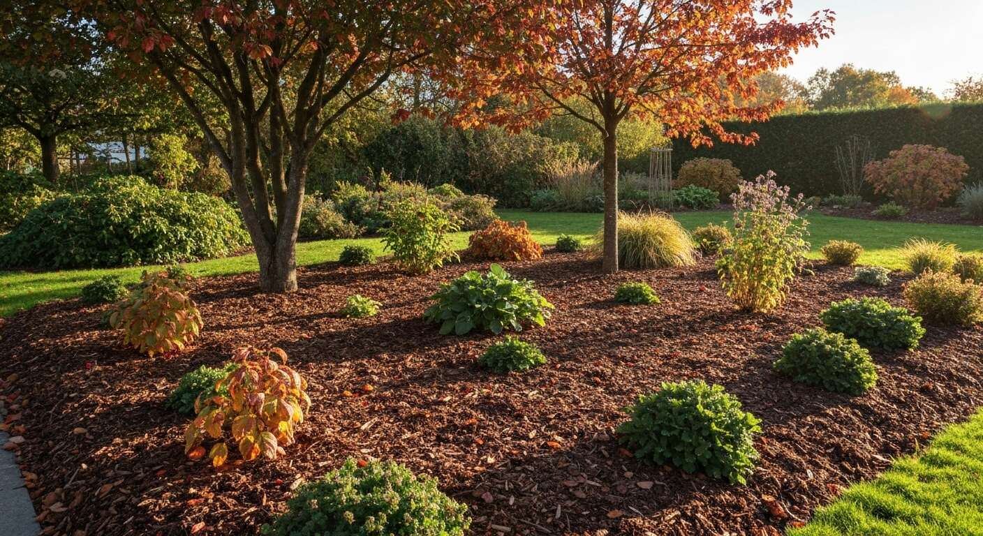 Mon paillage d'automne à 0€ que tous mes voisins me copient désormais pour un jardin sans entretien