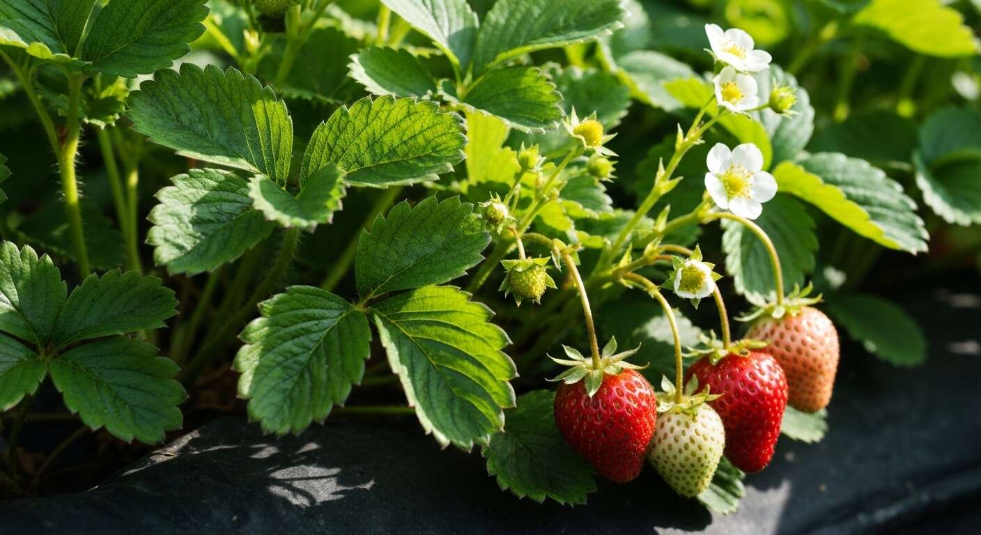 Le geste qui sauve vos fraisiers à l'automne et qui va tripler votre récolte de fraises l'année prochaine