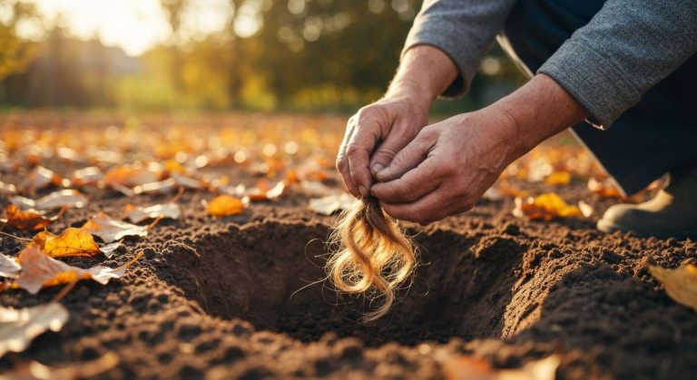 Pourquoi les anciens jardiniers mettaient-ils des cheveux humains dans leurs trous de plantation en automne ?