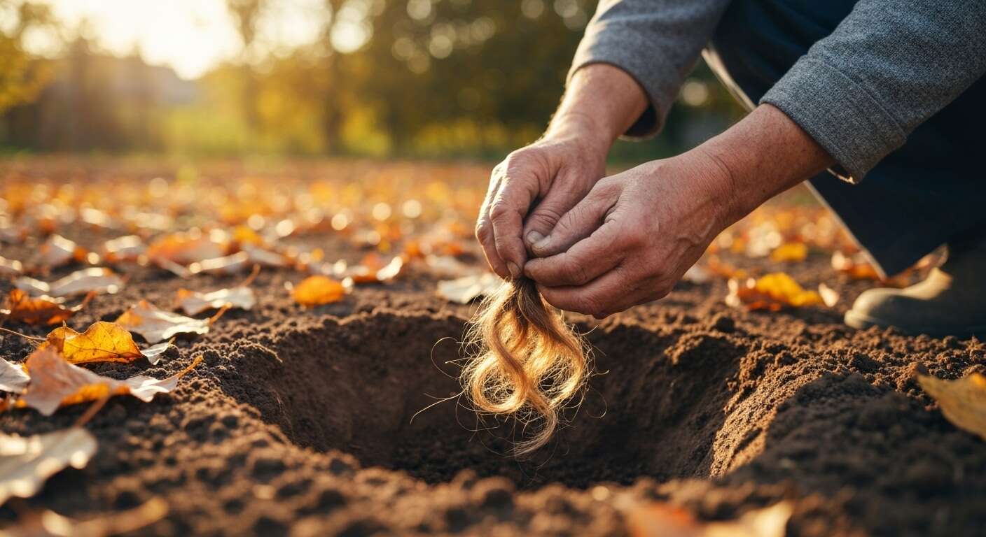 Pourquoi les anciens jardiniers mettaient-ils des cheveux humains dans leurs trous de plantation en automne ?