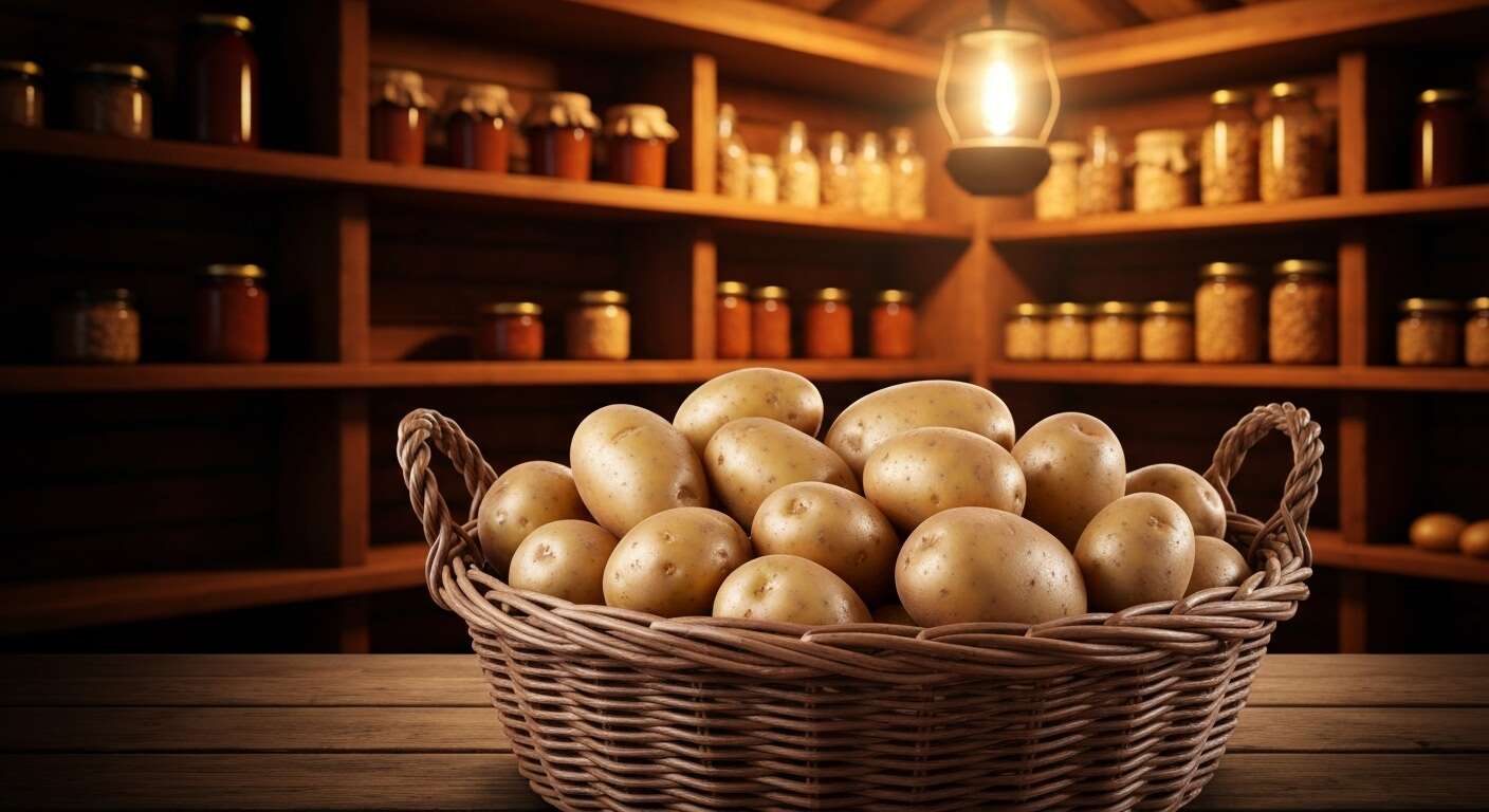 Cette astuce simple empêche vos pommes de terre de germer pendant tout l’hiver dans la cave
