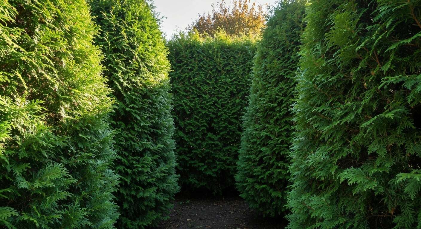 Le secret d’un brise-vue naturel et persistant qui pousse rapidement même dans les sols pauvres d’automne