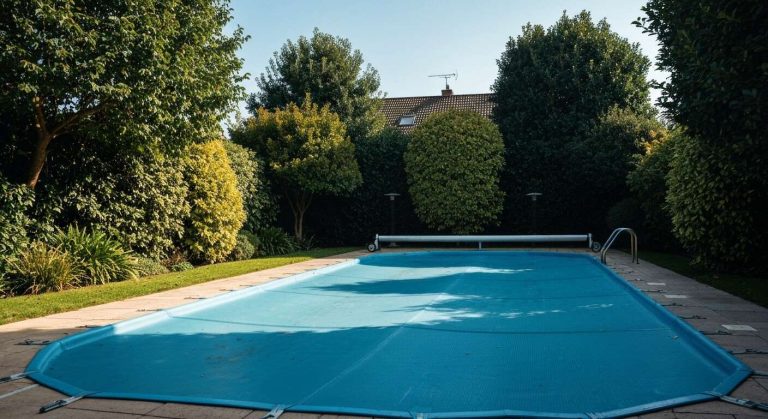 Le secret pour que les algues ne prolifèrent pas sous la bâche de votre piscine pendant l'hivernage