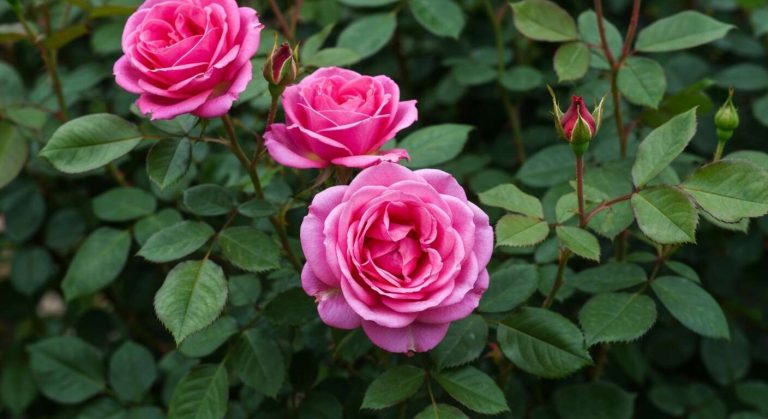Ce rosier incroyable fleurit sans arrêt jusqu'aux premières gelées et ne demande absolument aucune taille