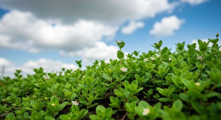 Cette plante couvre-sol pousse même dans les sols pauvres et résiste à toutes les intempéries