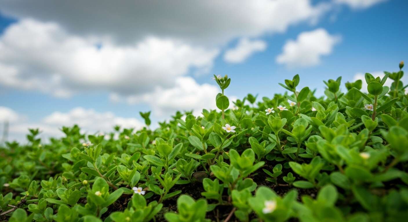 Cette plante couvre-sol pousse même dans les sols pauvres et résiste à toutes les intempéries