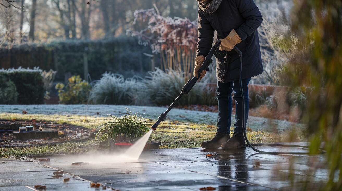 L&rsquo;erreur monumentale à ne jamais faire en nettoyant sa terrasse au nettoyeur haute pression juste avant l&rsquo;hiver