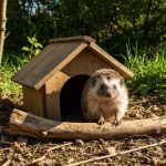 Cette astuce simple avec du bois mort crée un abri naturel pour les hérissons au jardin