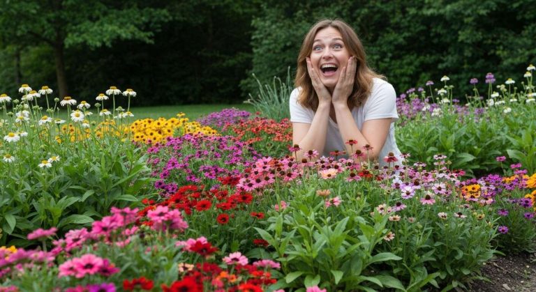 Cette vivace se ressème toute seule d'année en année et crée un tapis fleuri sans le moindre effort