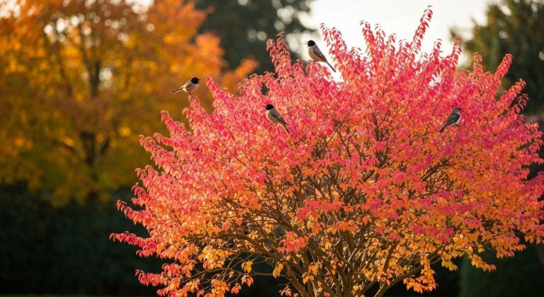 Cet arbuste méconnu illumine les haies de mille couleurs en novembre et attire les oiseaux chanteurs