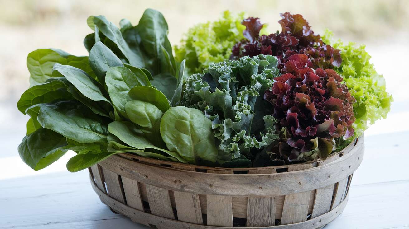 Ce légume-feuille qui pousse très bien à l&rsquo;ombre et se récolte sans problème au cœur de l&rsquo;hiver
