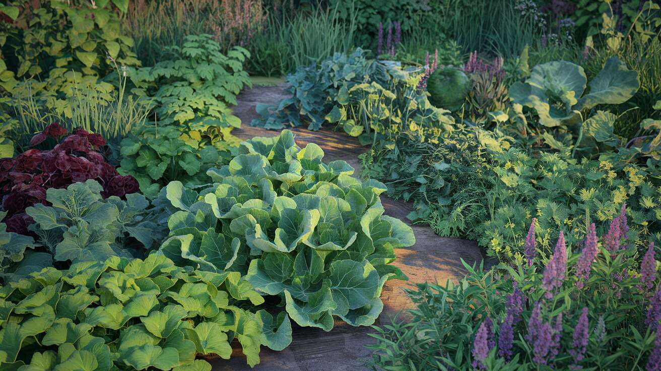 Mon voisin a mis un vieux tapis dans son potager, le résultat au printemps a rendu tout le quartier jaloux